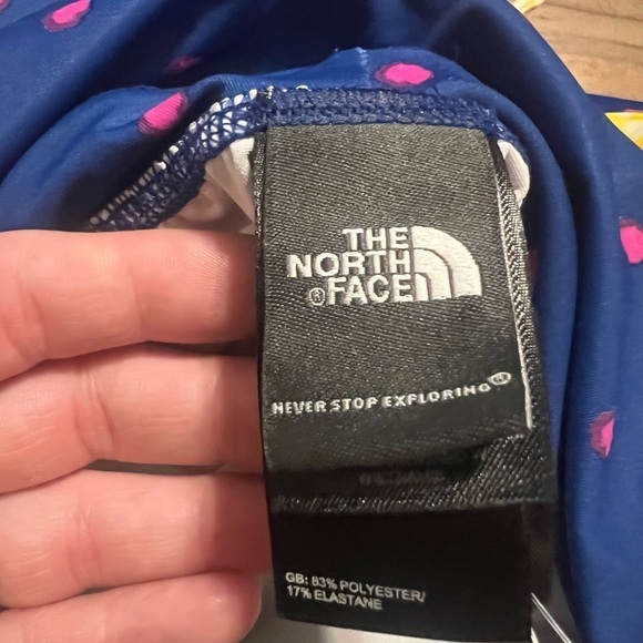 The North Face NWT UPF50 Echo lake dress in blue and pink - Picture 7 of 8